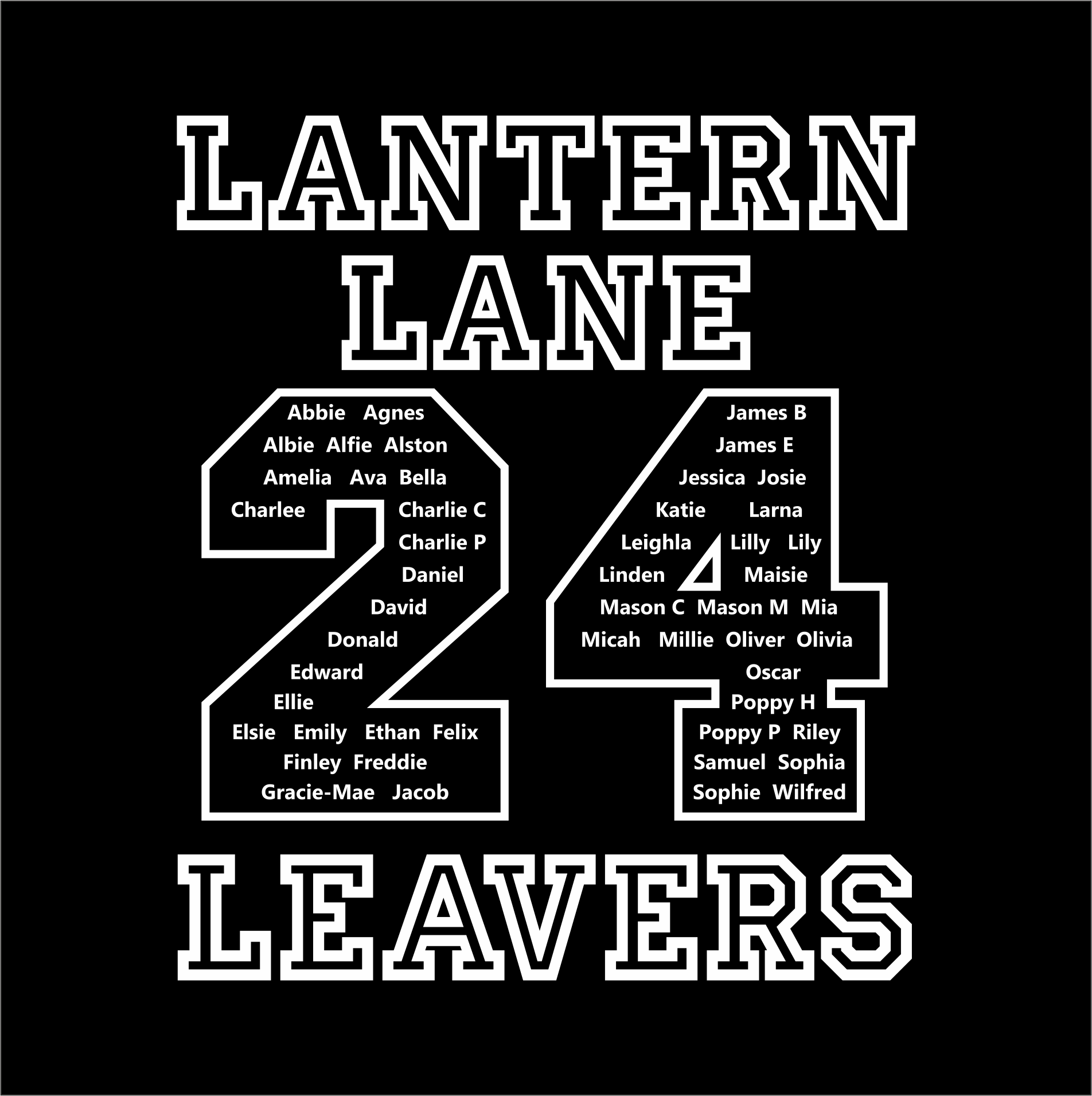 Lantern Lane – Year 6 Leavers Hoodie Product Image
